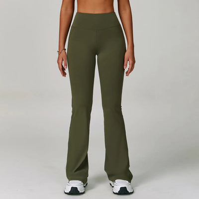 SPARK Cloud-Like High Waist Hip Lift Flared Trousers ZC3091