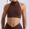 SPARK High Collar Halter Neck Shockproof Yoga Fitness Bra CY3509