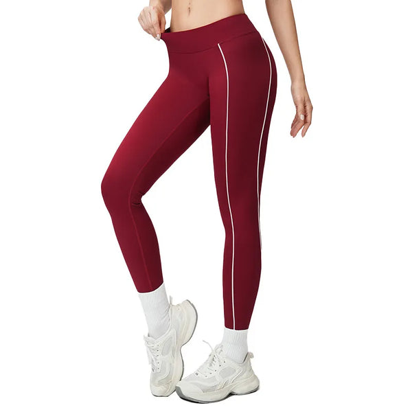 SPARK Contrast Color Naked Feeling High Waist Leggings ZC2501