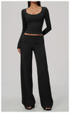 SPARK Women's Long-Sleeve High Stretch Slim-Fit Yoga Top ZC9599