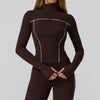 SPARK Contrast Color Slim Yoga Jacket ZC2036