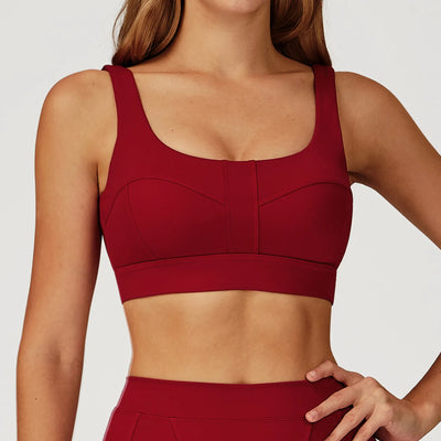 SPARK Women's Naked Feel Shockproof Yoga Sports Bra ZC4509