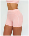 SPARK Contrast Color Folded High Waist Shorts ZC7028