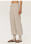 SPARK Women's Irregular Button Waist Wide Leg Pants DS126128