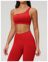 SPARK Spring New One Shoulder Pretty-Back Yoga Bra ZC7790