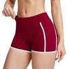 SPARK Contrast Color Naked Feeling Yoga Shorts with Pockets ZC2501