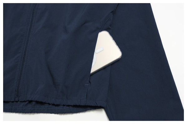 SPARK Women's Yoga Windbreaker Sun-Protective Stand-Collar Jacket ZC2136