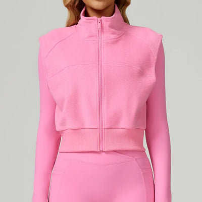SPARK High Collar Autumn & Winter Plus Velvet Vest ZC2037