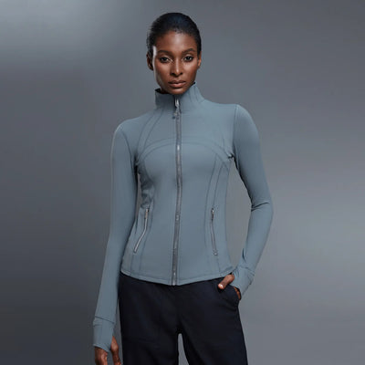 SPARK Autumn Zipper Long-sleeved Yoga Jacket DQ25151