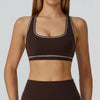 SPARK Contrast Color Brushed Yoga Bra ZC2036