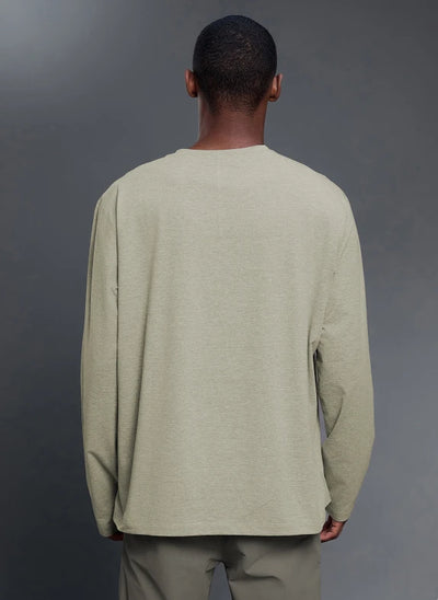 SPARK Men's Round Neck Versatile Long Sleeve Top FK033