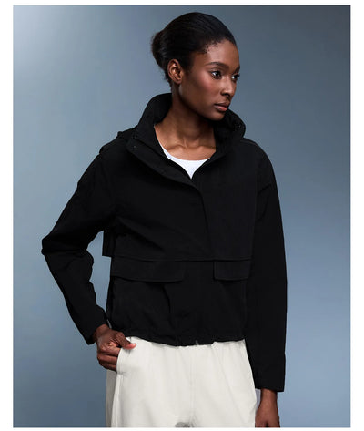 SPARK Outdoor Windbreaker with Storable Hooded Jacket For Women DQ25125