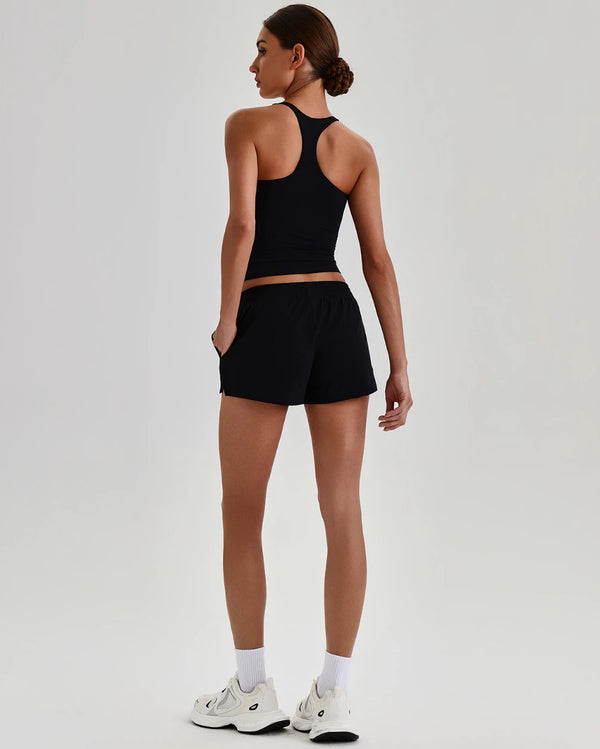 SPARK Women's Racerback Tank Top&Quick Dry Shorts 2 Piece Yoga Set LQ4123