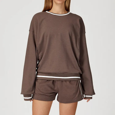 SPARK Autumn Contrast Color Leisure Windproof Sweatshirt ZC7028