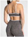 SPARK Seamless Leopard-print Yoga Fitness Bra RXW3006-2