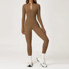 SPARK Plush Warm Stand Collar Zipper Long-sleeved Jumpsuit ZC5050