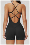 SPARK Women's Backless Yoga Fitness Jumpsuit ZC3091