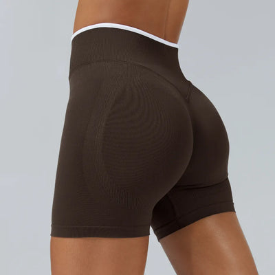SPARK Seamless Hip-lifting Yoga Fitness Shorts RXW3006