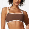 SPARK Summer Ribbed Contrast Colors Bra SB2346