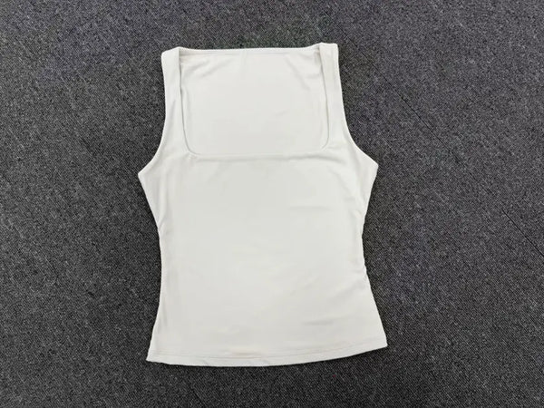 SPARK Women’s Square Neck Yoga Tank Tops TF6012
