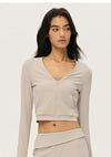 SPARK Women’s Cropped V-Neck Workout Jacket DS126067