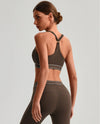 SPARK Women's High Impact Adjustable Back Closure Yoga Bra LQ2231