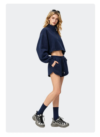 SPARK Women's Drawstring Athleisure Shorts PL8618