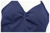 SPARK Seamless Halter V-Neck Open-Back Tank Top ZC4535