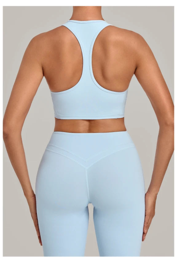 SPARK Women's Breathable Racerback Yoga Gym Bra QS5293