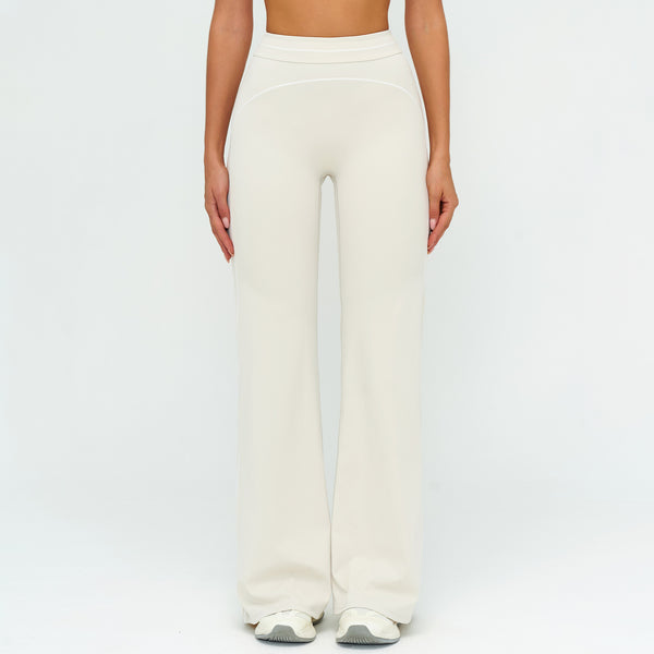 SPARK Contrast Color Wide Leg Pants Outdoor Sports Running Fitness ZC7028