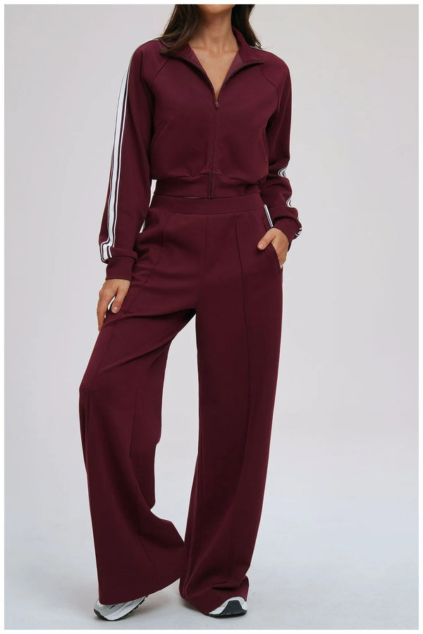 SPARK Color-blocked Athletic Sweatshirt Jacket ZC2519