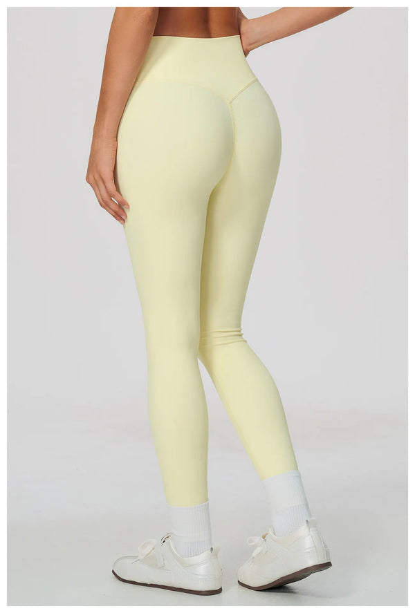 SPARK Women's Naked-Feel Cross Waist Yoga Leggings ZC2588