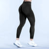 SPARK Seamless High Waist Pleated Hip Lift Yoga Pants RXW3005