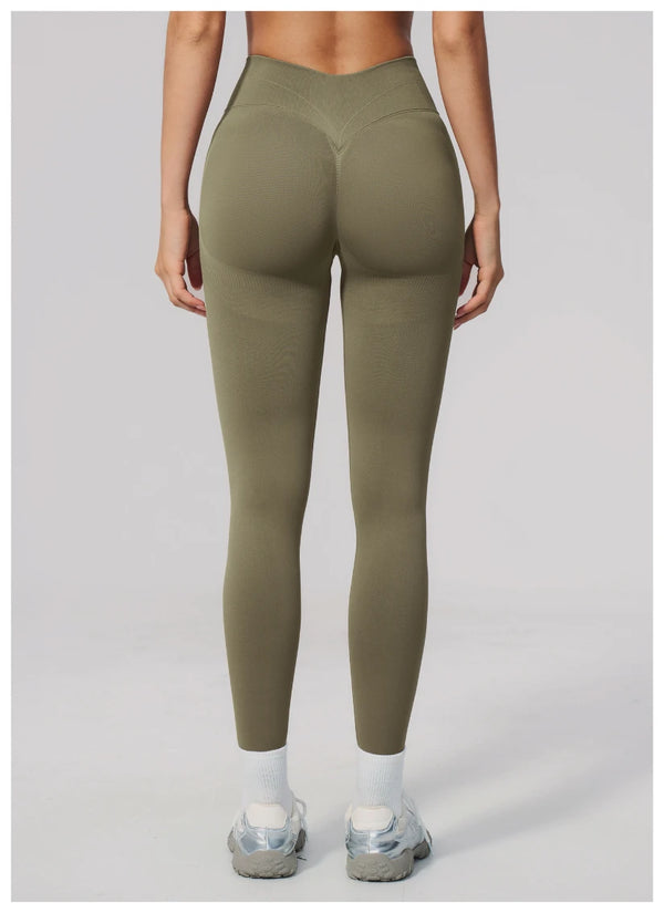 SPARK Seamless Special Back Butt Lifting Tummy Control Yoga Leggings ZC3595