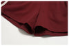 SPARK Women’s Color Block Thick Athletic Shorts | Low-Rise Slimming Workout & Casual Shorts ZC3005