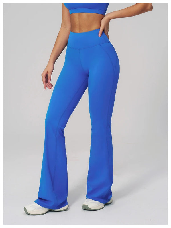 SPARK Cloud-Like High Waist Hip Lift Flared Pants ZC3091-2