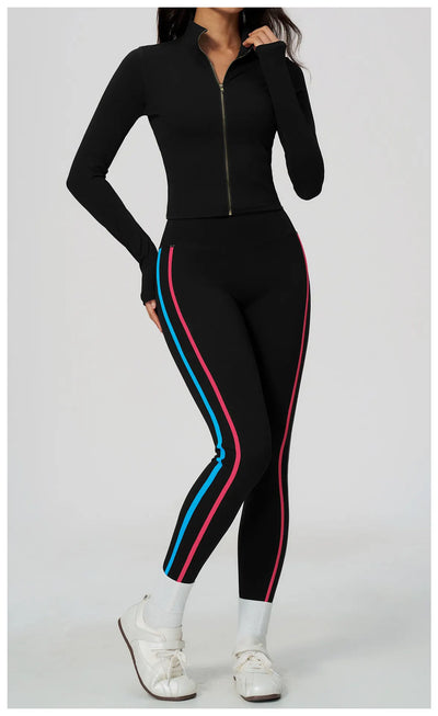 SPARK Women’s Waist-Cinching Long Sleeve Cycling Jacket ZC2578