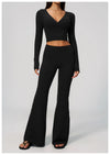SPARK Women's Slim-Fit Long-Sleeve Yoga Top ZC4208