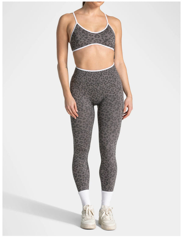 SPARK Seamless Leopard-print Yoga Fitness Bra RXW3006-2