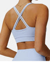SPARK Seamless Cross Back Yoga Fitness Bra HQ1314