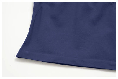 SPARK Seamless Halter V-Neck Open-Back Tank Top ZC4535