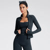 SPARK Thin Yoga Zipper Sports Jacket RX1364