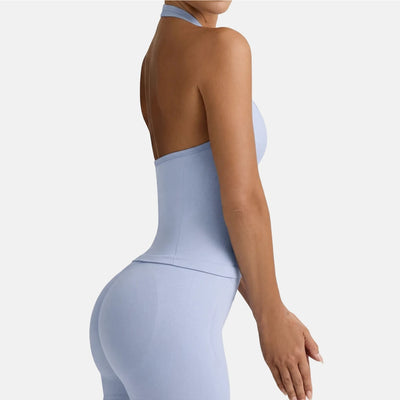 SPARK Seamless Halter Yoga Fitness Tank Top HQ1314