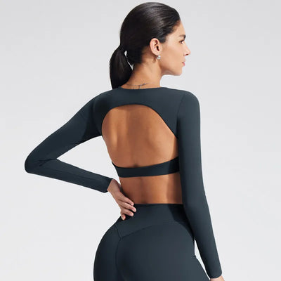 SPARK Slim Fit Yoga Long Sleeve Top RX1364