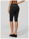 SPARK New Brushed Retro Polka Dot Fold-Over Yoga Capri ZC4549