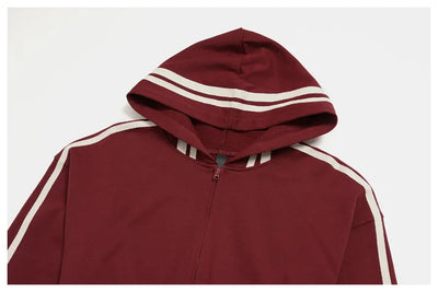 SPARK Women’s Color Block Cropped Hooded Jacket | Thick Warm Athletic & Casual Jacket ZC3005