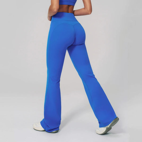 SPARK Cloud-Like High Waist Hip Lift Flared Pants ZC3091-2