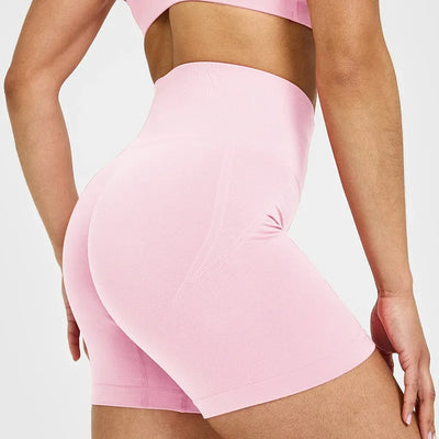 SPARK Seamless High Waist Hip Lift Yoga Cycling Shorts RX6017