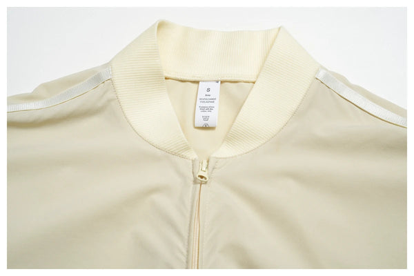 SPARK UPF 50+Ribbed Stand Collar Lightweight Yoga Workout Jacket ZC2549