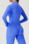 SPARK Stand Collar Zipper Yoga Jacket For Women ZC4513